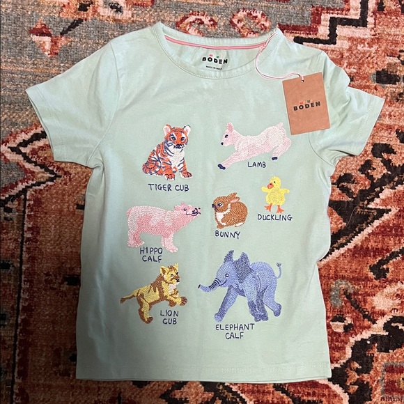 Mini Boden Superstitch T-Shirt - Picture 1 of 2